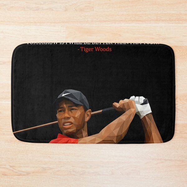 Item preview, Tiger Woods Quote Geometric designed and sold by daphnecperk.