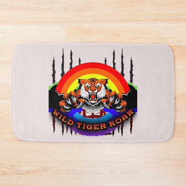 Item preview, Wild Tiger Roar designed and sold by zaoroo shop.