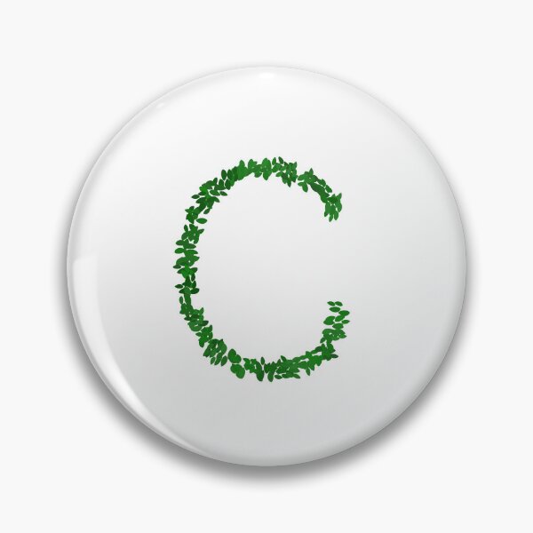 Item preview, Botanical Letter C - Green Leaf Monogram Initial designed and sold by iampaulmorris.