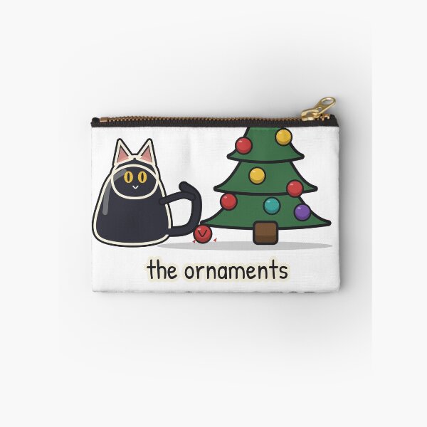 Item preview, The Ornaments Were Asking for It - Christmas Cat designed and sold by BooAndBloomCo.