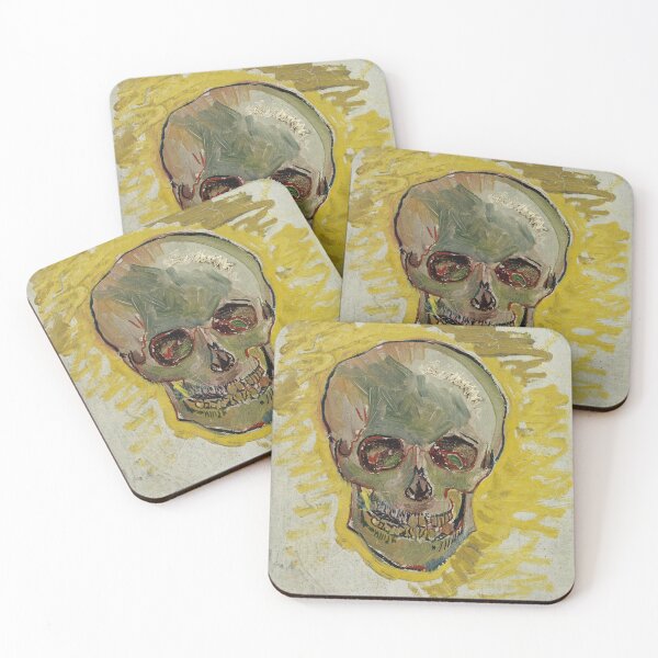 Item preview, Skull by Vincent Van Gogh designed and sold by NewNomads.