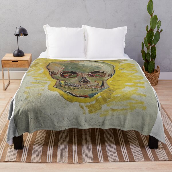 Item preview, Skull by Vincent Van Gogh designed and sold by NewNomads.