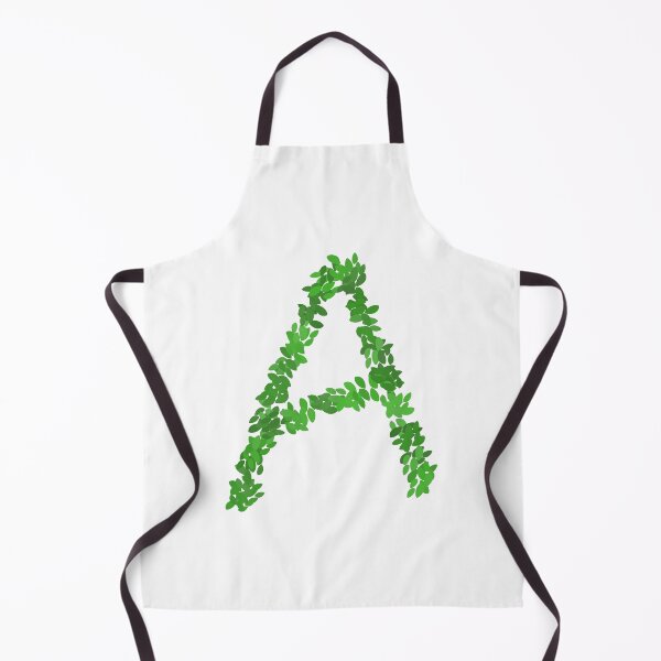 Item preview, Botanical Letter A - Green Leaf Monogram Initial designed and sold by iampaulmorris.