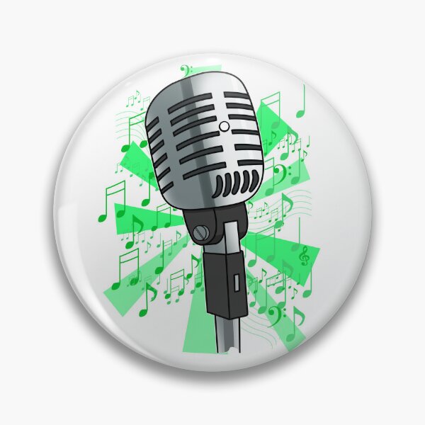 Item preview, Microphone and Music designed and sold by Jaudaux Designs.