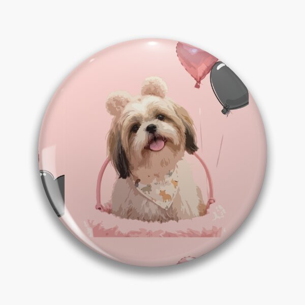 Item preview, Love Shih Tzu – Cute Valentine Dog designed and sold by PawsAndPallette .