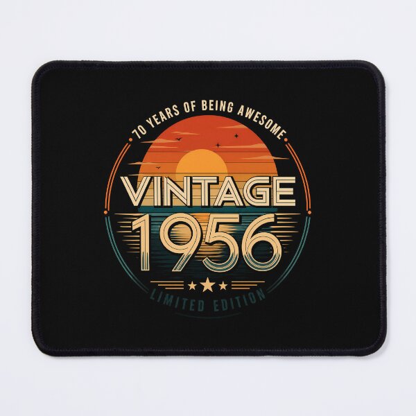 Item preview, Vintage 1956, 70th Birthday- 70 Years Of Being Awesome Retro Sunset Gift designed and sold by FernaRoje.