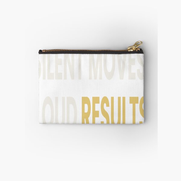 Item preview, Silent Moves Loud Results Quote designed and sold by Lespribos .