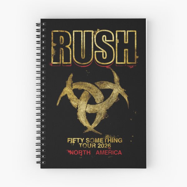Item preview, RUSH Fifty Something Tour 2026 Stage Logo designed and sold by QekiFJCute.