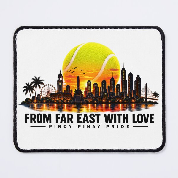 Item preview, From Far East With Love - Pinoy Pinay Tennis Art designed and sold by simplehcity.