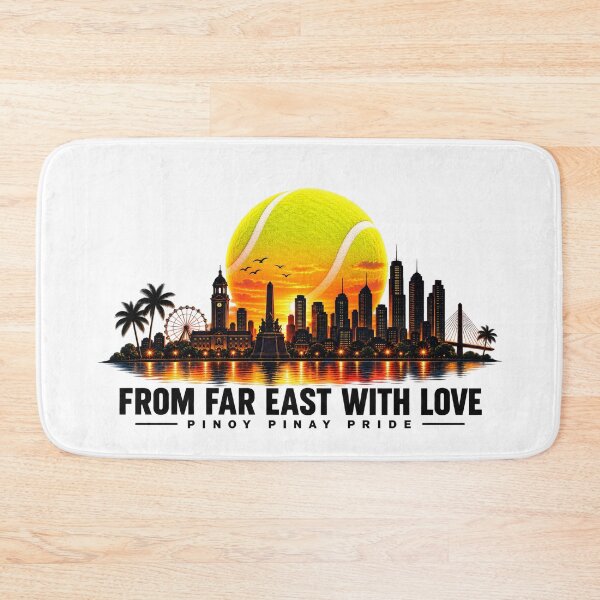 Item preview, From Far East With Love - Pinoy Pinay Tennis Art designed and sold by simplehcity.