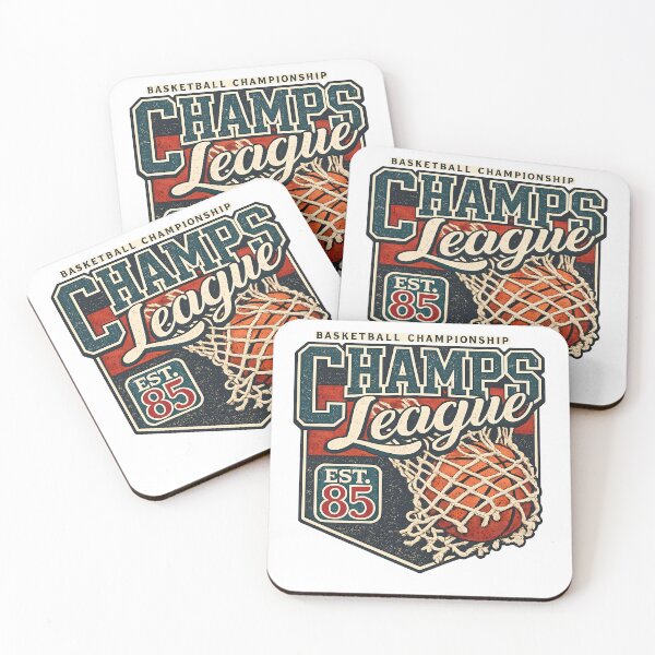 Item preview, Vintage Basketball Champs League Vintage Sports Crest Art designed and sold by DesignArtist.ia.
