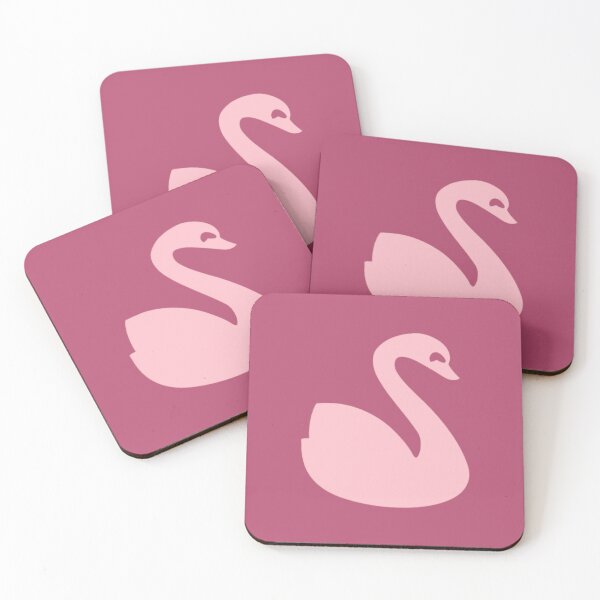 Item preview, PINK SWAN | minimalist and girly designed and sold by thehappyintrovert .