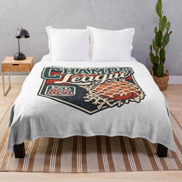 Item preview, Vintage Basketball Champs League Vintage Sports Crest Art designed and sold by DesignArtist.ia.