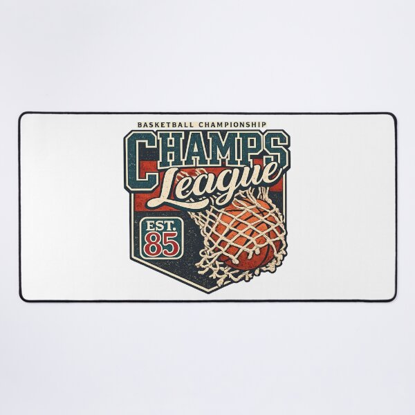 Item preview, Vintage Basketball Champs League Vintage Sports Crest Art designed and sold by DesignArtist.ia.