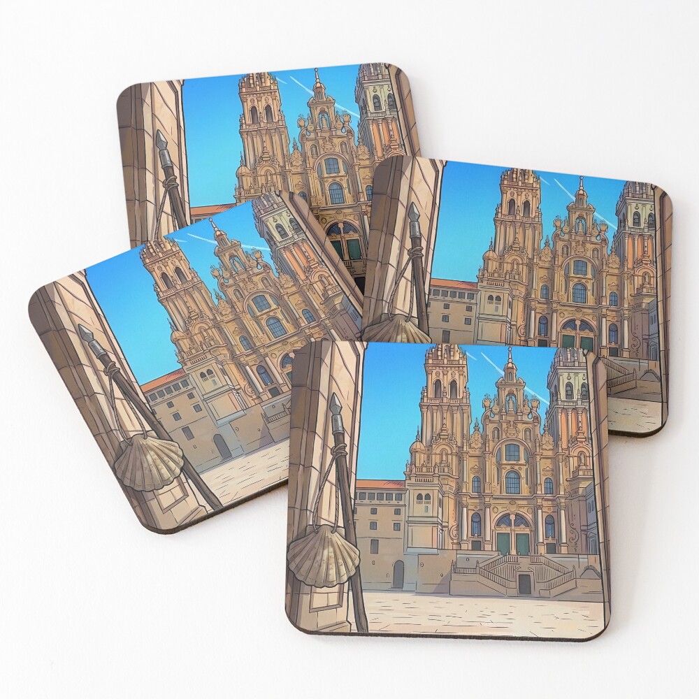 Item preview, Coasters (Set of 4) designed and sold by Vintagelcomics.