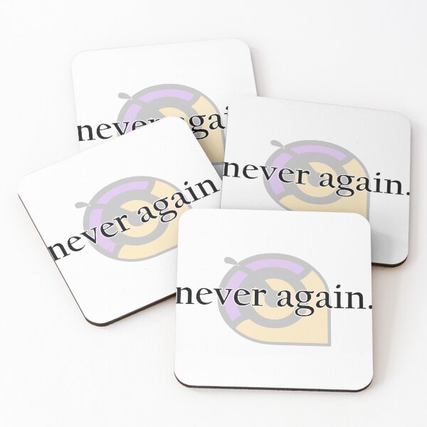 Item preview, Never Again. designed and sold by OJ Neon's Juicewear and Loose Juice Accessories.