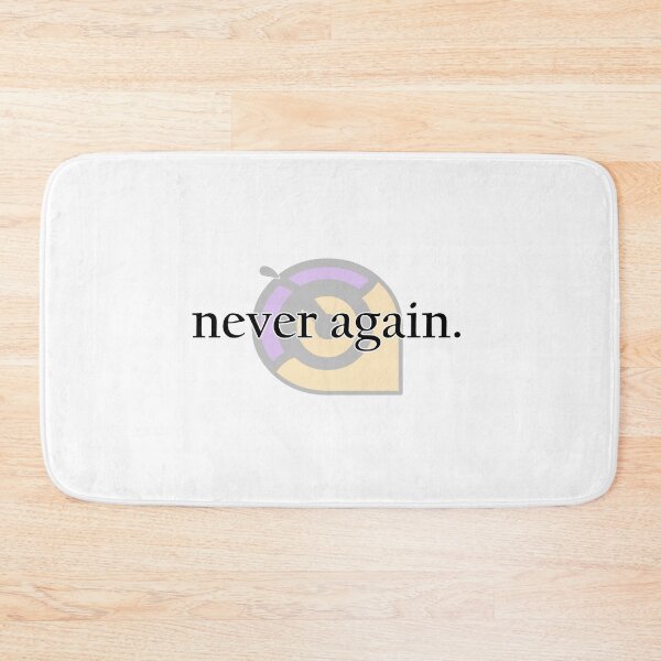 Item preview, Never Again. designed and sold by OJ Neon's Juicewear and Loose Juice Accessories.