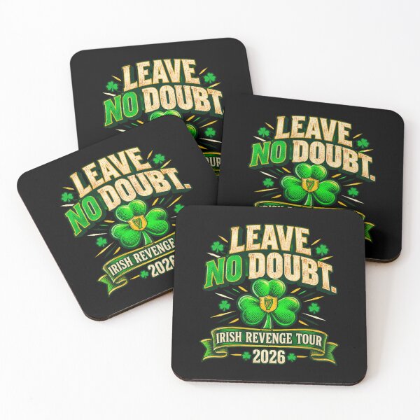 Item preview, Leave No Doubt Irish Revenge Tour 2026 Shamrock Harp designed and sold by ElisaLitien.