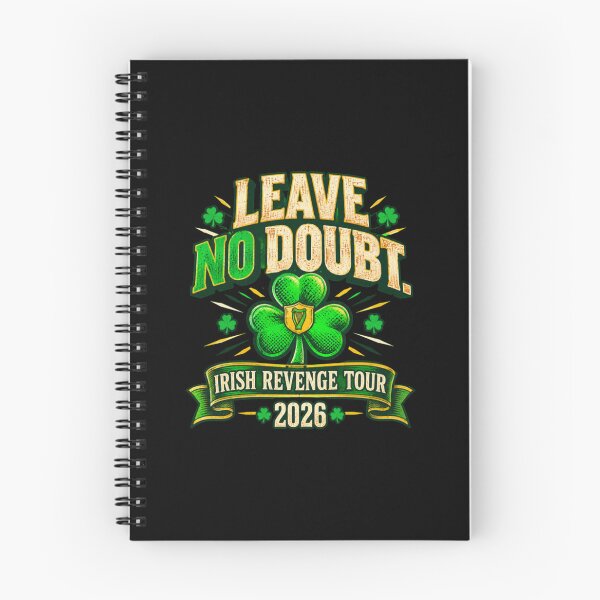 Item preview, Leave No Doubt Irish Revenge Tour 2026 Shamrock Harp designed and sold by ElisaLitien.