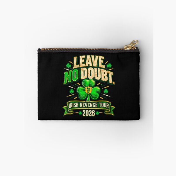 Item preview, Leave No Doubt Irish Revenge Tour 2026 Shamrock Harp designed and sold by ElisaLitien.