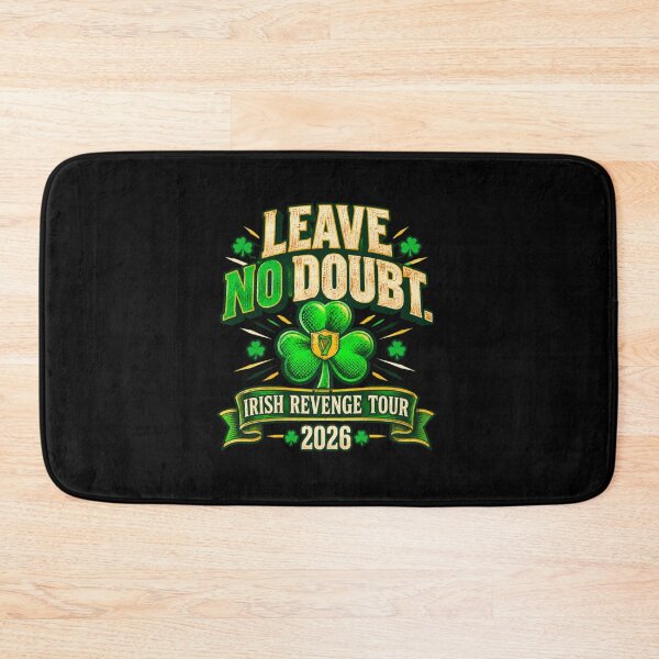 Item preview, Leave No Doubt Irish Revenge Tour 2026 Shamrock Harp designed and sold by ElisaLitien.