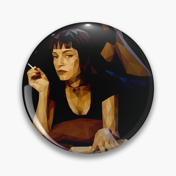 Item preview, Mia Wallace Low Poly Art designed and sold by daphnecperk.