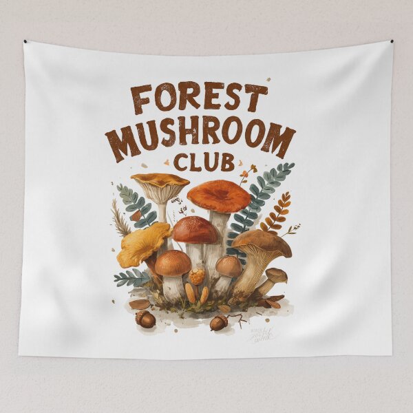 Item preview, Forest Mushroom Club designed and sold by Helenaphotoart.