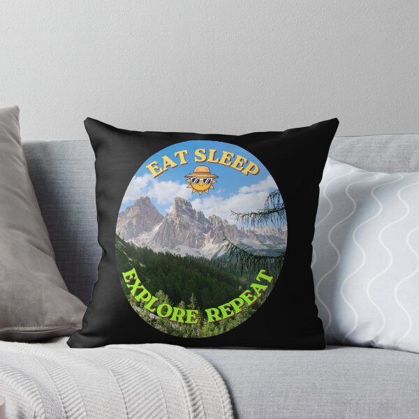 Item preview, Eat Sleep Explore Repeat, Gift For Travel Enthusiasts designed and sold by zebek-design.