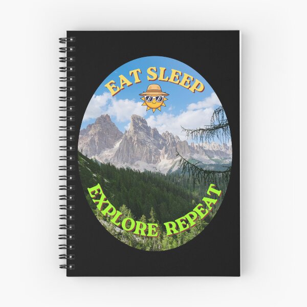 Item preview, Eat Sleep Explore Repeat, Gift For Travel Enthusiasts designed and sold by zebek-design.