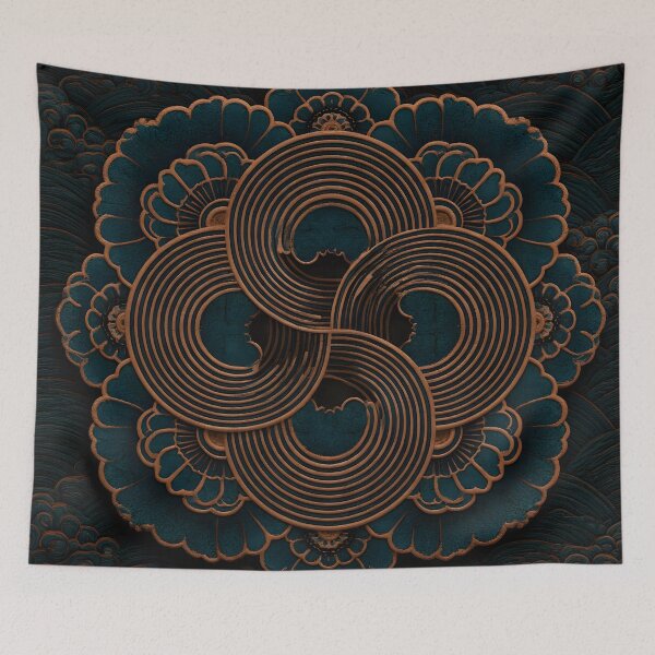 Item preview, Japanese Kimono Art - Japanese Scenery - Cultural Elegance designed and sold by ZIPANG-JAPAN.