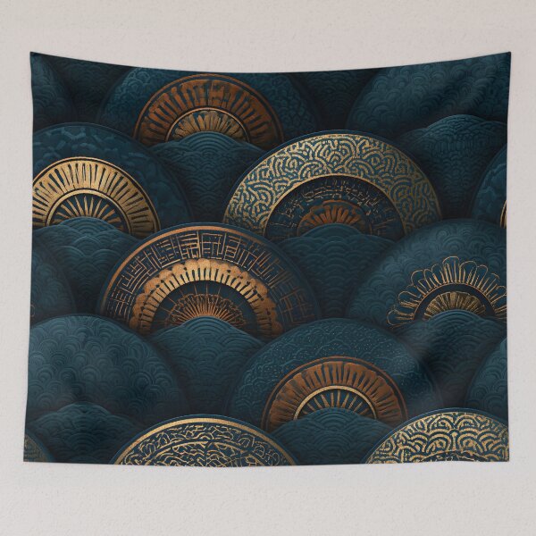 Item preview, Japanese Kimono Art - Japanese Scenery - Cultural Elegance designed and sold by ZIPANG-JAPAN.