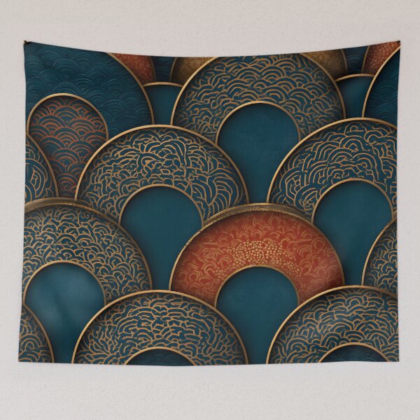Item preview, Japanese Kimono Art - Japanese Scenery - Cultural Elegance designed and sold by ZIPANG-JAPAN.