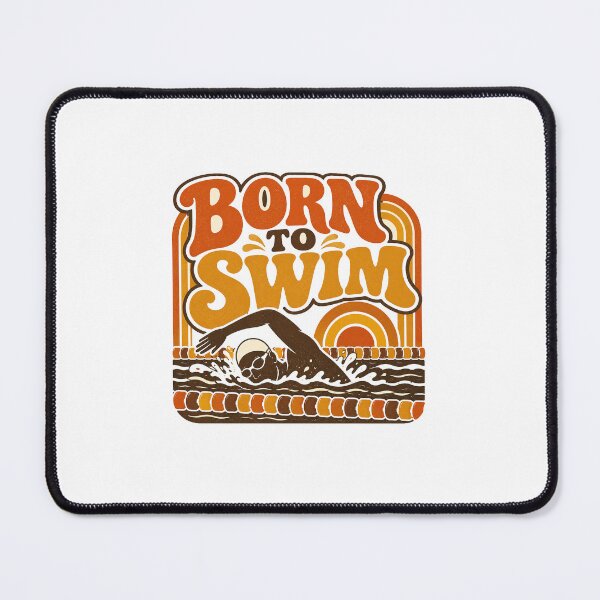 Item preview, Retro Swimmer Gift - 70s designed and sold by RedRubyBubble.
