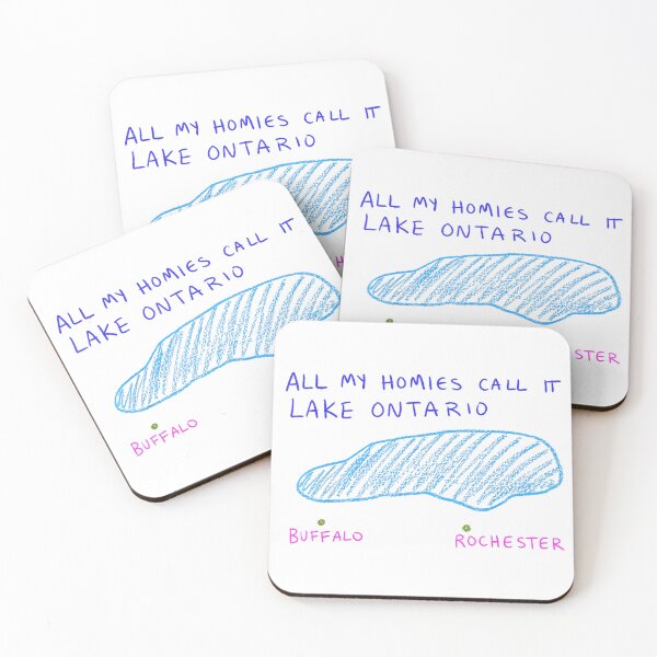 Item preview, All My Homies Call It Lake Ontario designed and sold by BodyBagBklyn.