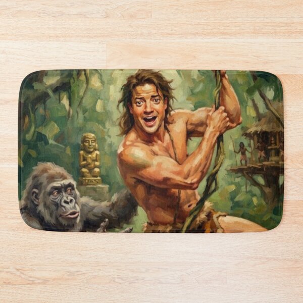 Item preview, George of the Jungle Fine Art Tribute designed and sold by Art's Diner.