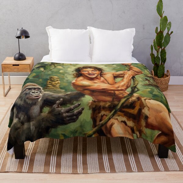Item preview, George of the Jungle Fine Art Tribute designed and sold by Art's Diner.