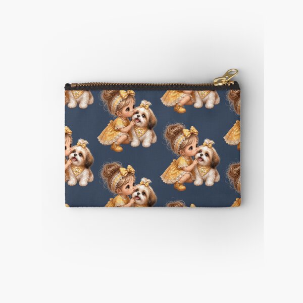 Item preview, Shih Tzu Best Friend – Girl and Dog Love designed and sold by PawsAndPallette .