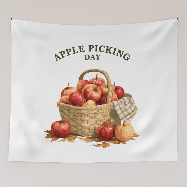 Item preview, Apple Picking Day designed and sold by Helenaphotoart.