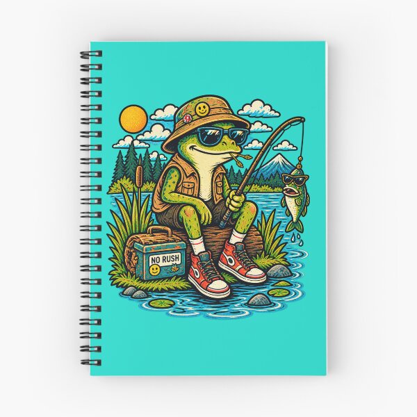 Item preview, Chill Frog Fishing Adventure designed and sold by BIM-BEAR.