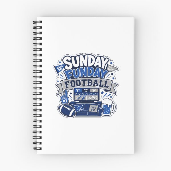 Item preview, Football Gift - Sunday Funday designed and sold by RedRubyBubble.