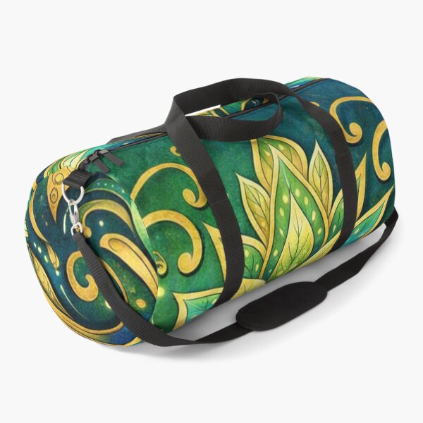 Item preview, Golden botanical ornament dreams designed and sold by Sigtrix.