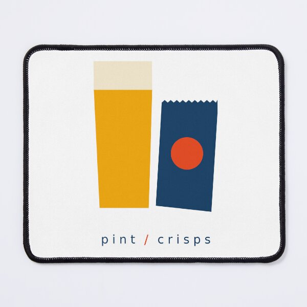 Item preview, Pint & Crisps – Minimalist British Pub Art designed and sold by StillandStory.