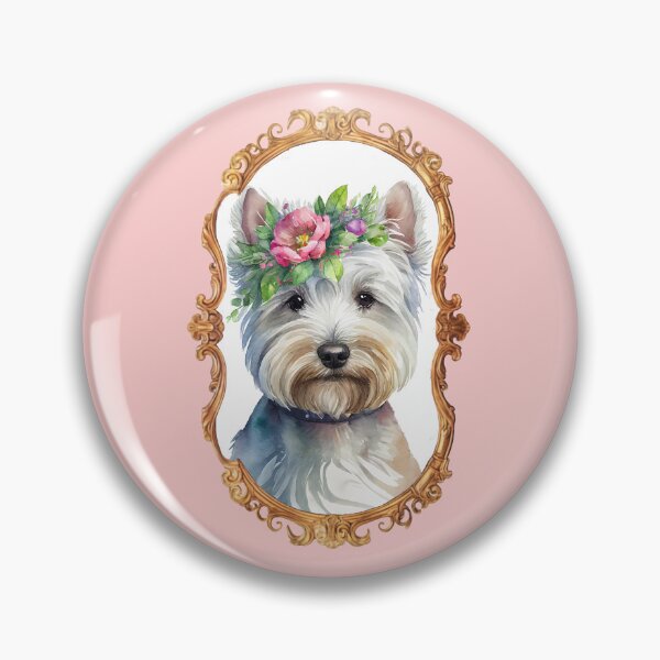 Item preview, Watercolor Westie Beauty designed and sold by WestieMDR.