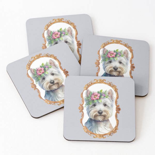 Item preview, Watercolor Westie Beauty designed and sold by WestieMDR.