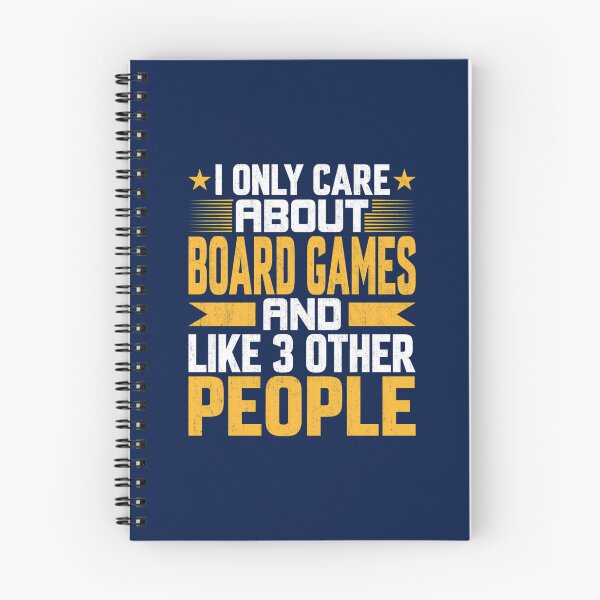 Item preview, I Only Care About Board Games And Like Other 3 People designed and sold by GrainneBouchard.