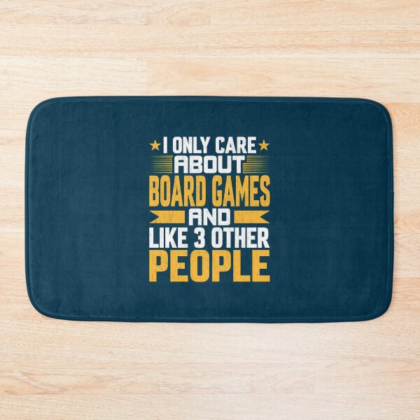 Item preview, I Only Care About Board Games And Like Other 3 People designed and sold by GrainneBouchard.