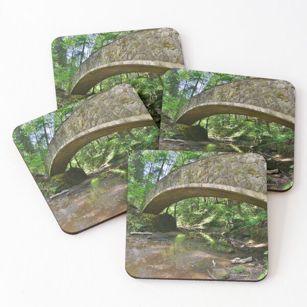 Item preview, Hocking Hills State Park Stone Bridge  designed and sold by LisaWootenPhoto.