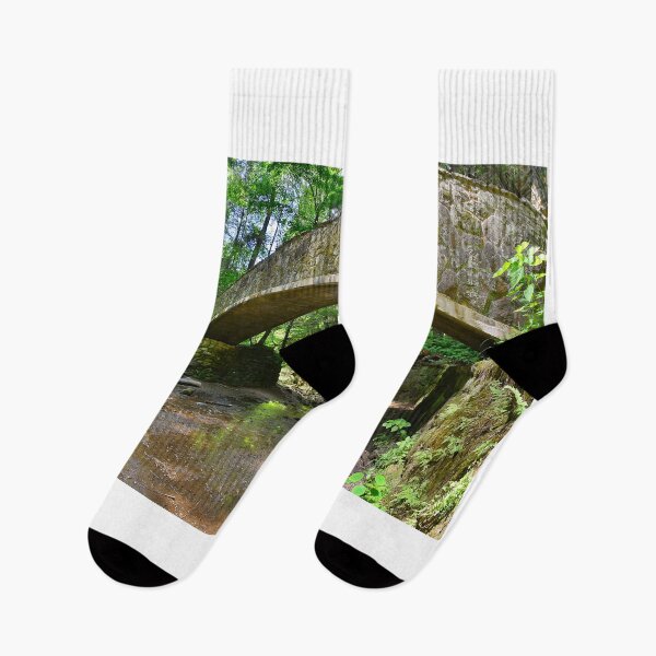 Item preview, Hocking Hills State Park Stone Bridge  designed and sold by LisaWootenPhoto.