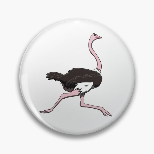 Item preview, Ostrich Running designed and sold by Jaudaux Designs.