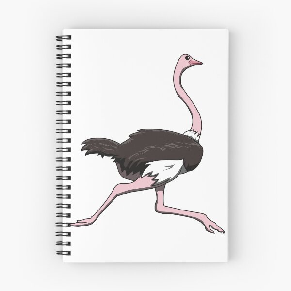 Item preview, Ostrich Running designed and sold by Jaudaux Designs.